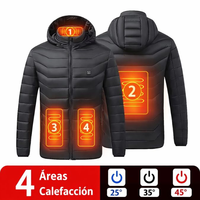 Chaqueta calefactora – Comodidad constante
