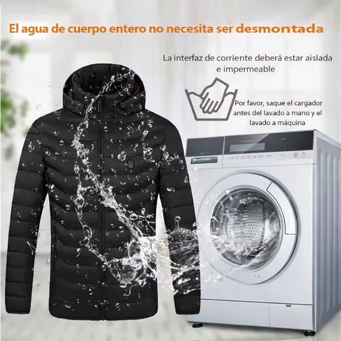 Chaqueta calefactora – Comodidad constante